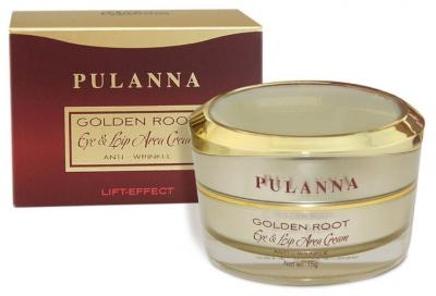 Крем PULANNA Golden Root Eye & Lip Area cream восстанавливающий для контура век и губ 15 г