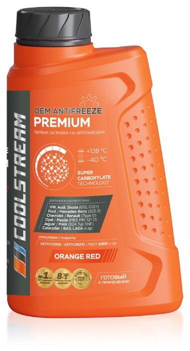 Антифриз CoolStream Premium 40 1 кг Антифриз CoolStream Premium 40 1 кг