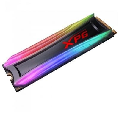 Жесткий диск SSD ADATA M.2 2280 1TB ADATA XPG SPECTRIX S40G RGB Client SSD [AS40G-1TT-C] PCIe Gen3x4 with NVMe, 3500/1900, IOPS 290/240K, MTBF 2M, 3D TLC, 640TBW, 0.35DWPD, Customizable RGB lighting, Heatsink, RTL (771120)