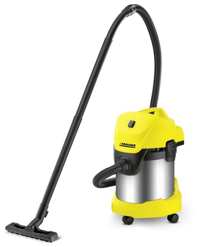 Строительный пылесос Karcher WD 3 Premium желтый (1.629-863.0) купить в  Москве, СПб, Новосибирске по низкой цене