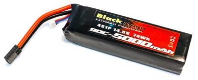 Black Magic Аккумулятор Black Magic LiPo 14.8V 4S 90C 5000mAh (Traxxas plug) - BM-F90-5004D