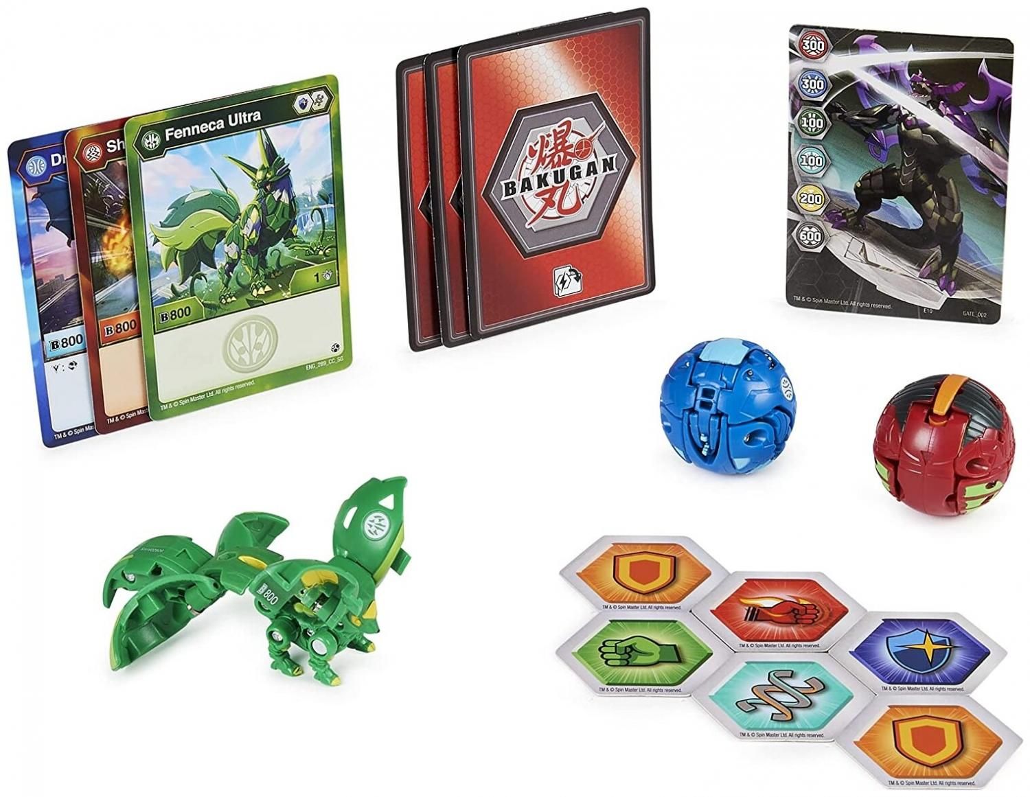 Spin Master Bakugan Starter Pack Fenneca Ultra 6061005 купить в Москве, СПб,  Новосибирске по низкой цене