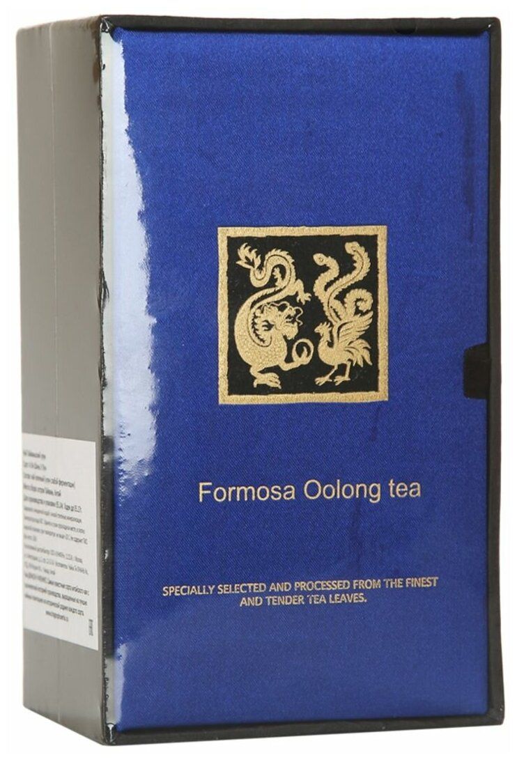 Чай зеленый Дракон и Феникс Formosa Тайваньский Улун China Tea (Hunan) Co.,  Ltd. 100 г Китай купить в Москве, СПб, Новосибирске по низкой цене