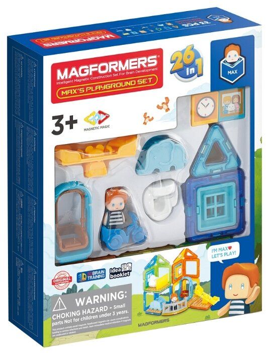 Магнитный конструктор Magformers House 705008 Площадка Макса Магнитный конструктор Magformers House 705008 Площадка Макса