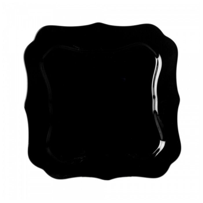 Luminarc Тарелка обеденная Authentic 26х26 см black Luminarc Тарелка обеденная Authentic 26х26 см black