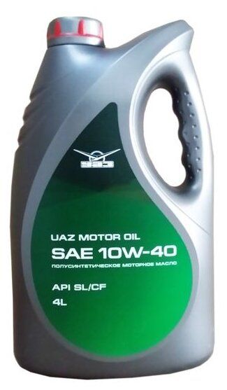 Моторное масло УАЗ 10W-40 4 л Моторное масло УАЗ 10W-40 4 л