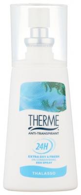 Therme антиперспирант, спрей, Thalasso, 75 мл