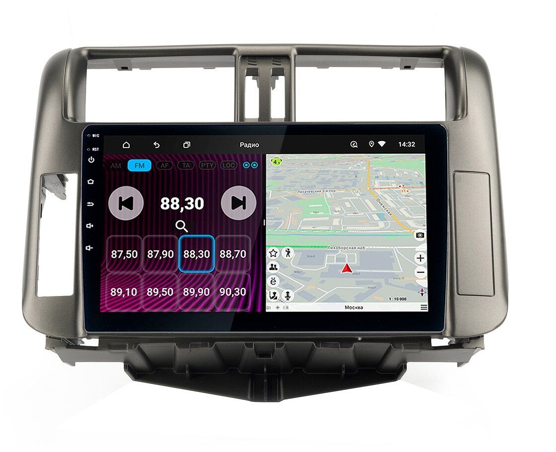 Автомагнитола Toyota LC Prado 150 09-13 (Android 10) DSP 9" (Incar TSA-2207)