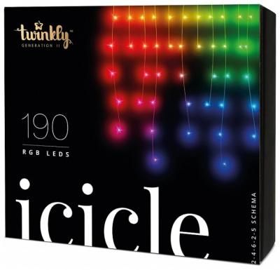 Smart-гирлянда (190 LED-лампочек) Twinkly TWI190STP-TEU