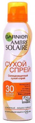 GARNIER Ambre Solaire солнцезащитный сухой спрей SPF 30 200 мл