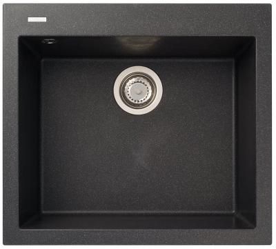 Врезная кухонная мойка 50 см, Longran Cube CUG 560.500, croma/49