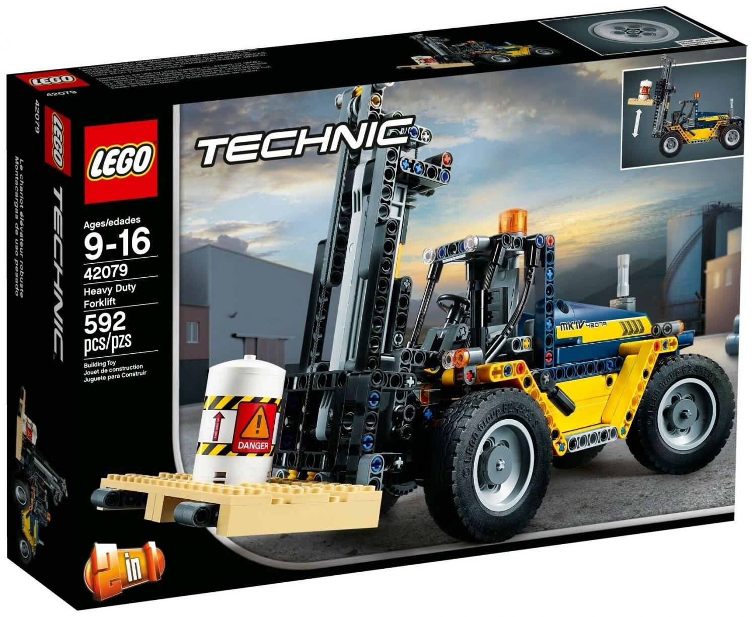 Конструктор LEGO Technic 42079 Сверхмощный вилочный погрузчик купить в  Москве, СПб, Новосибирске по низкой цене