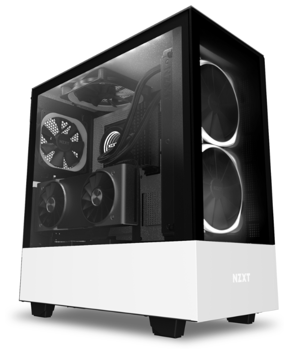 Компьютерный корпус NZXT H510 Elite White/black