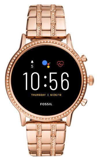 FOSSIL Gen 5 Smartwatch Julianna HR stainless steel