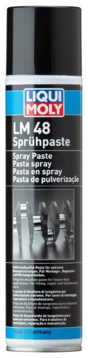 Автомобильная смазка LIQUI MOLY LM 48 Spruhpaste 0.3 л Автомобильная смазка LIQUI MOLY LM 48 Spruhpaste 0.3 л