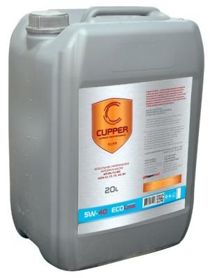 Синтетическое моторное масло CUPPER EcoLine 5W-40, 20 л