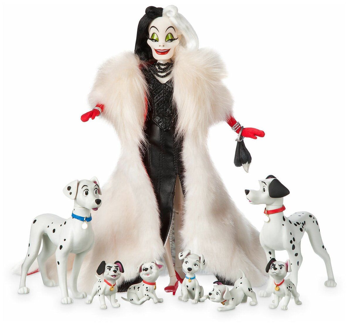 Кукла Disney Cruella De Vil and Dalmatians Doll Set - Disney Designer  Folktale Series - Limited Edition (Дисней Круэла де Виль Лимитированная  серия) купить в Москве, СПб, Новосибирске по низкой цене