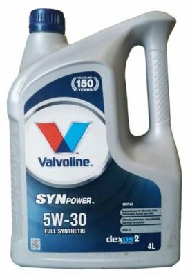 Моторное масло VALVOLINE SynPower MST C3 5W-30 4 л