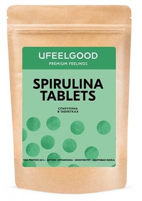 UFEELGOOD Спирулина в таблетках, дой-пак 100 г