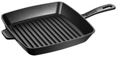 Сковорода-гриль квадратная, 30х30 см, черная, Staub