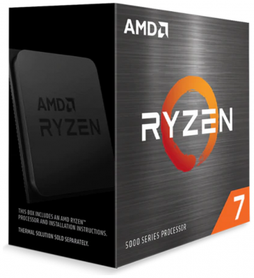 Процессор AMD Ryzen 7 5700G, 3.8ГГц, (Turbo 4.6ГГц), 8-ядерный, L3 16МБ, Сокет AM4, BOX