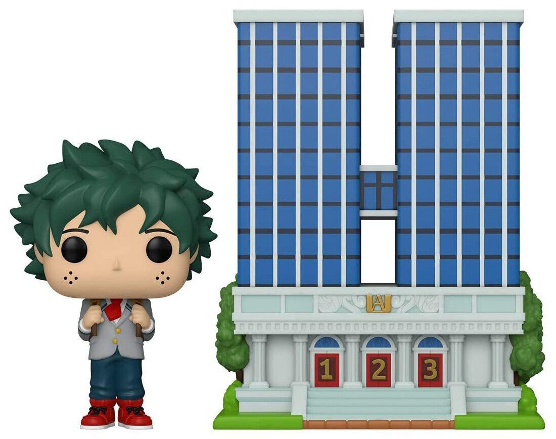 Фигурка Funko POP Town: My Hero Academia – U. A. High School With Izuku  Midoriya купить в Москве, СПб, Новосибирске по низкой цене