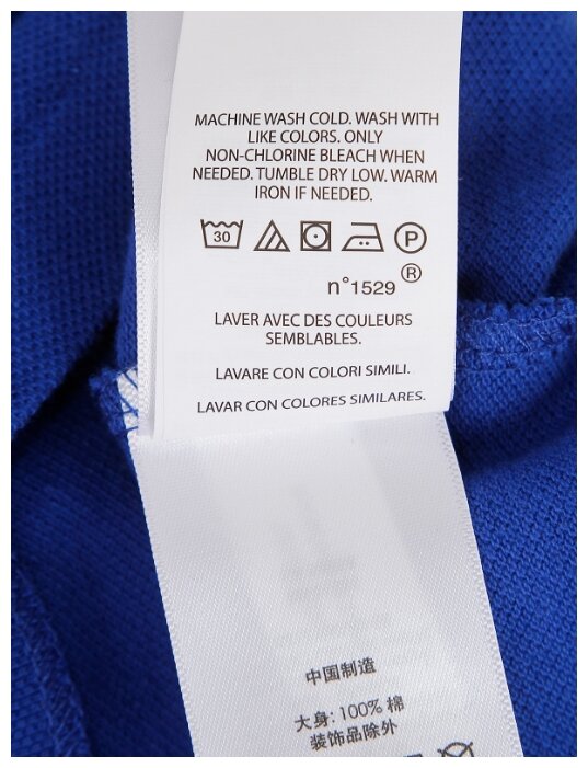 Поло Ralph Lauren размер 122, синий