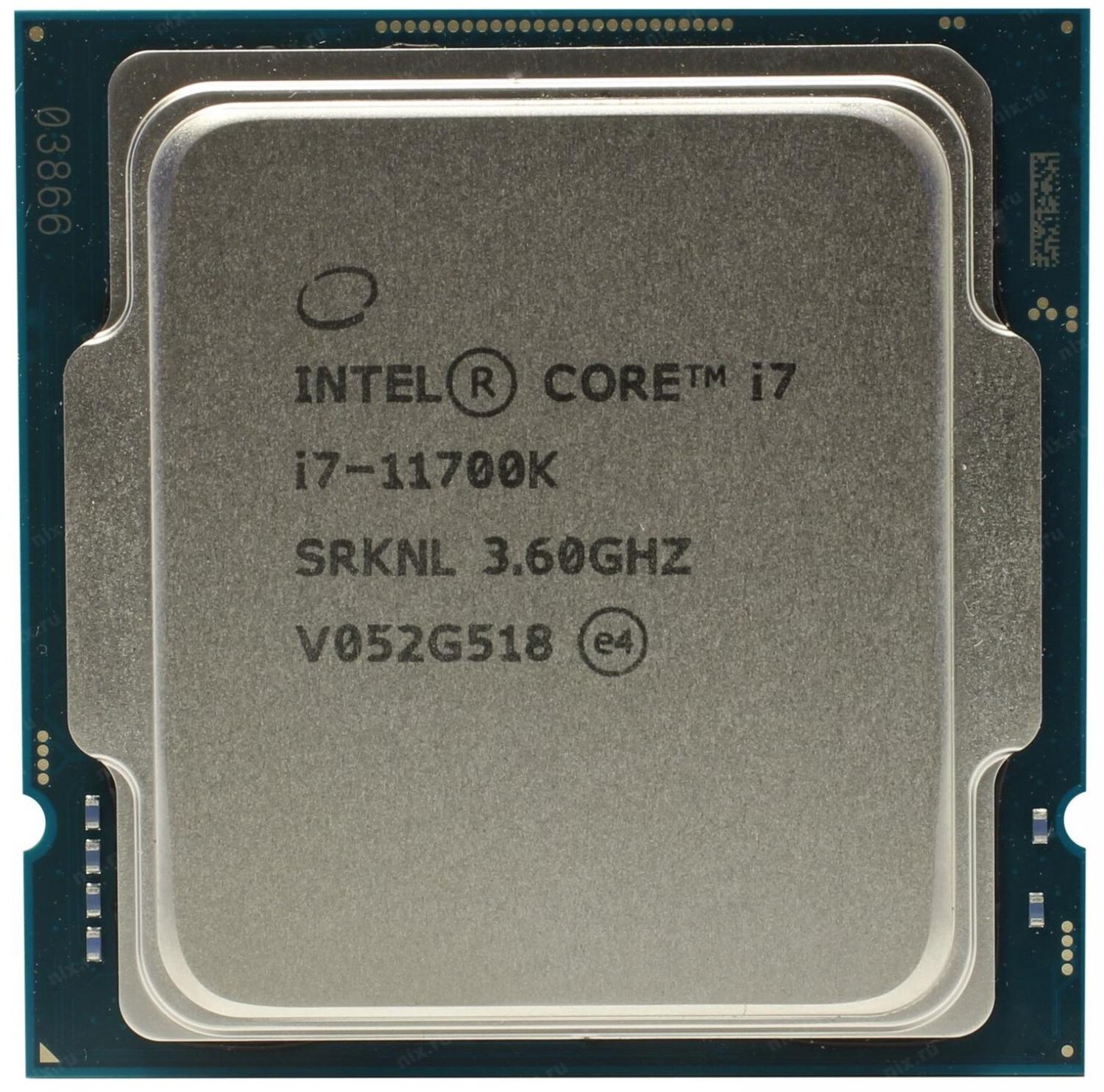 Процессор Intel Core i7-11700K, OEM купить в Москве, СПб, Новосибирске по  низкой цене