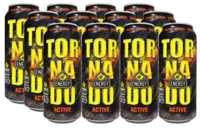 Энергетический напиток Tornado Energy Active, 0.45 л, 12 шт.