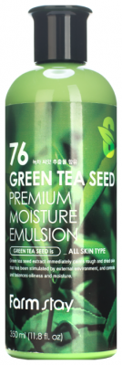 Farmstay Green Tea Seed Premium Moisture Emulsion Эмульсия для лица, 350 мл