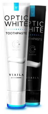 Набор зубных паст Viaila Optic White Toothpaste Дневная и ночная зубная паста, колпачок световой для закрепления эффекта