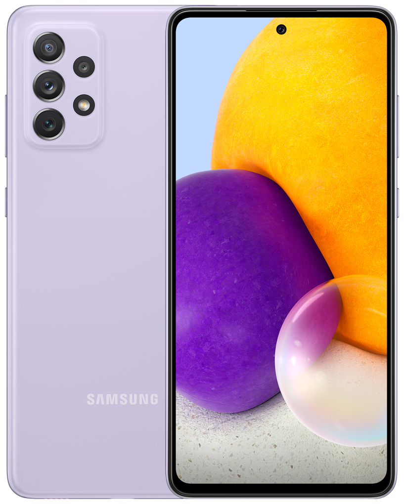 Смартфон Samsung Galaxy A72 8/256GB, лаванда купить в Москве, СПб,  Новосибирске по низкой цене