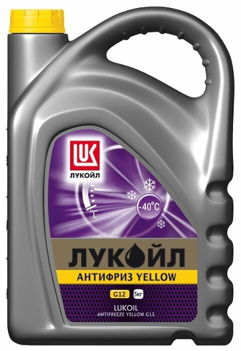Антифриз ЛУКОЙЛ Yellow G12 5 кг Антифриз ЛУКОЙЛ Yellow G12 5 кг