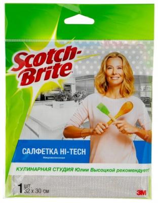 Салфетка микроволоконная Scotch-Brite "High-Tech"