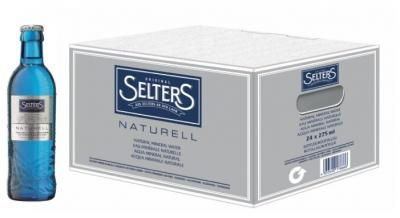 Минеральная вода Selters Naturell негазированная, стекло, 24 шт. по 0.275 л