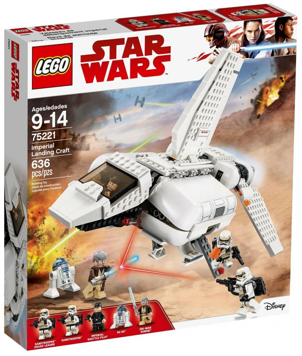 Конструктор LEGO Star Wars 75221 Имперский посадочный шаттл купить в  Москве, СПб, Новосибирске по низкой цене