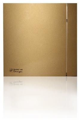 Soler & Palau Вентилятор накладной Soler & Palau Silent 200 CHZ Design 3C Gold (таймер, датчик влажности)