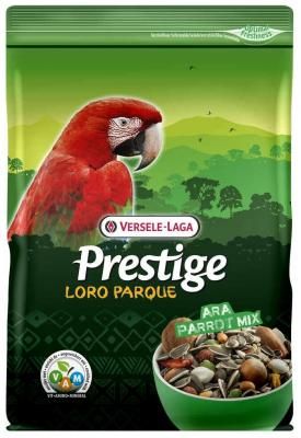 Versele-Laga корм Prestige PREMIUM Loro Parque Ara Parrot Mix для крупных попугаев 2000 г