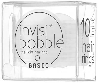 Резинка Invisibobble BASIC 10 шт. crystal clear