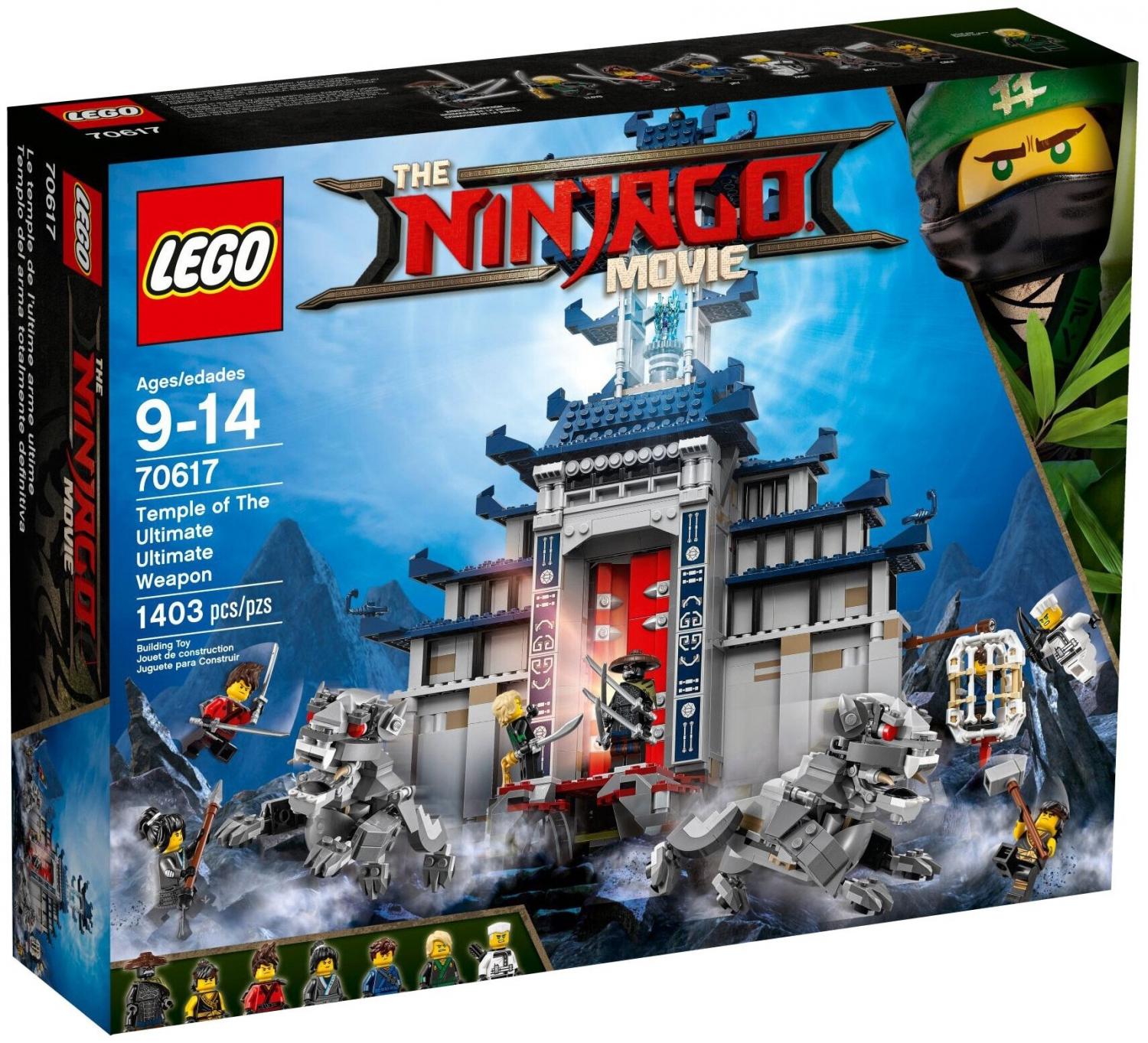 Конструктор LEGO The Ninjago Movie 70617 Храм Последнего великого ордена  купить в Москве, СПб, Новосибирске по низкой цене