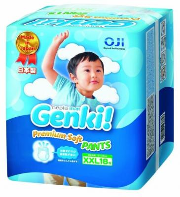 Genki трусики Premium Soft XXL (13-25 кг) 18 шт.