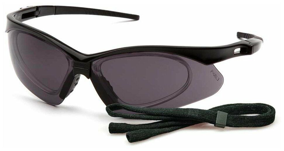 Очки баллистические стрелковые Pyramex PMXTREME SB6320STRX Anti-fog Diopter Cерые 23% Очки баллистические стрелковые Pyramex PMXTREME SB6320STRX Anti-fog Diopter Cерые 23%