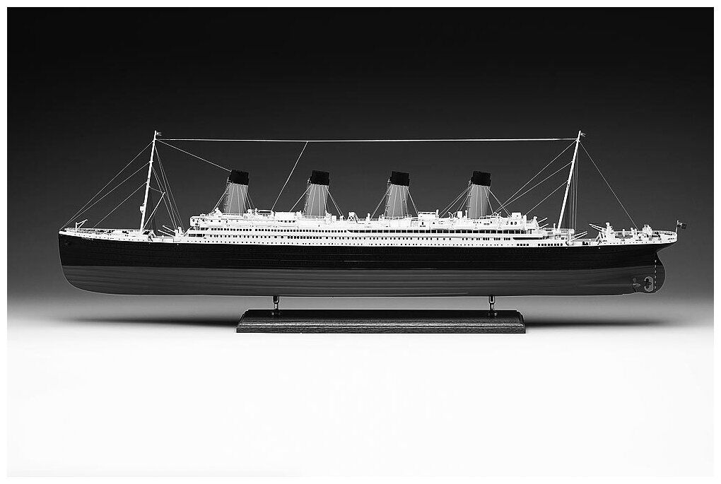 Чертеж корабля Titanic, Amati (Италия), AM1200-83 купить в Москве, СПб,  Новосибирске по низкой цене