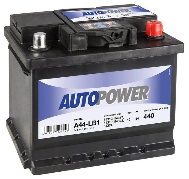 Автомобильный аккумулятор Autopower A44-LB1 Автомобильный аккумулятор Autopower A44-LB1