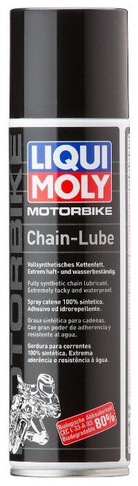 Автомобильная смазка LIQUI MOLY Motorbike Chain Lube 0.25 л Автомобильная смазка LIQUI MOLY Motorbike Chain Lube 0.25 л