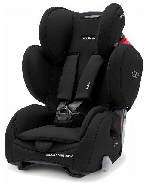Recaro Автокресло Recaro Young Sport Hero, гр. 1/2/3, расцветка Deep Black Recaro Автокресло Recaro Young Sport Hero, гр. 1/2/3, расцветка Deep Black