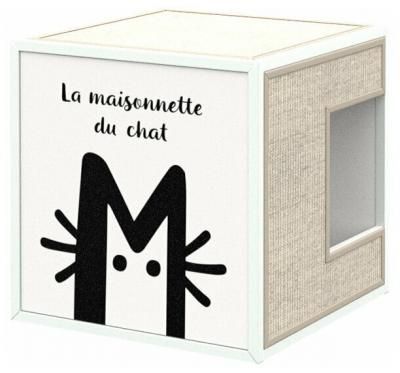 Домик для кошки с когтеточкой Maisonnette "Скандинавия"