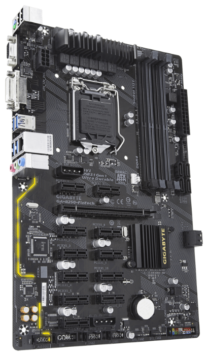 Материнская плата GIGABYTE GA-B250-FinTech (rev. 1.0)