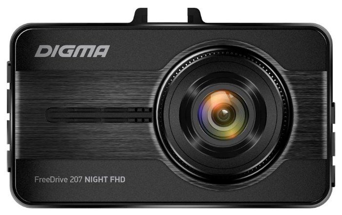 Видеорегистратор DIGMA FreeDrive 207 NIGHT FHD черный