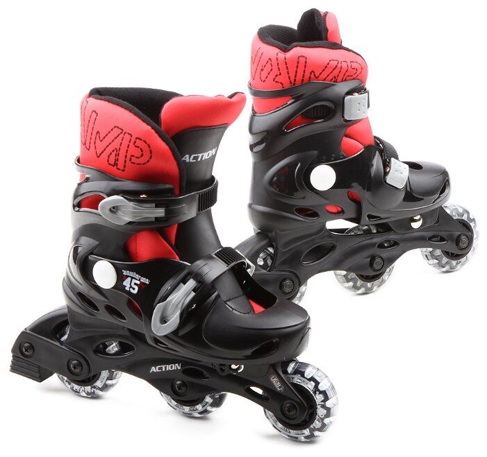 Раздвижные роликовые коньки Action PW-120R р. 35 – 38 Раздвижные роликовые коньки Action PW-120R р. 35 – 38